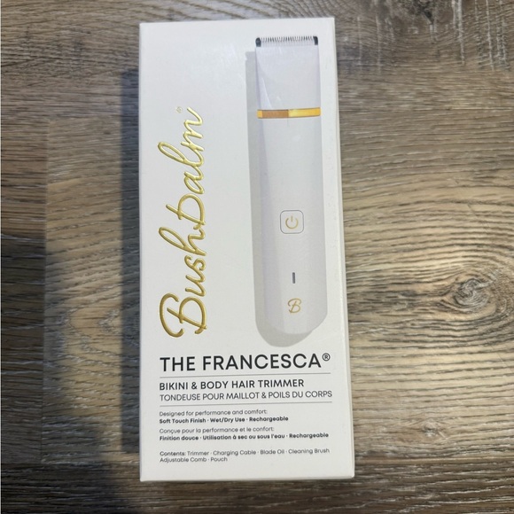 NIB Bushbalm Bikini & Body Hair Trimmer - Picture 1 of 5